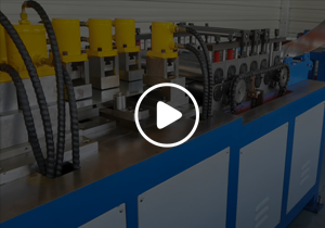 Full-automatic hand-folding integrated fire damper frame production line