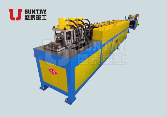 Full-automatic hand-folding integrated fire damper frame production line
