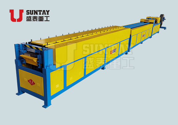 Full- automatic fire damper frame production line (riveting valve)